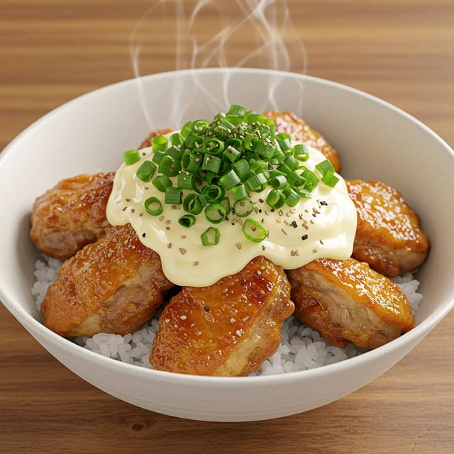 フライパン一発！やみつきガリマヨ焼肉チキン